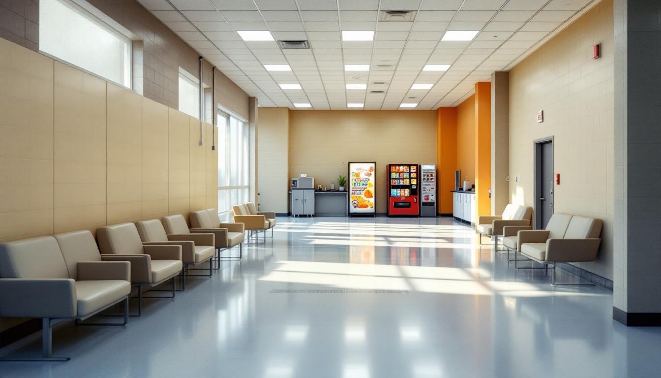Visitation area at Platte County Sheriff Department