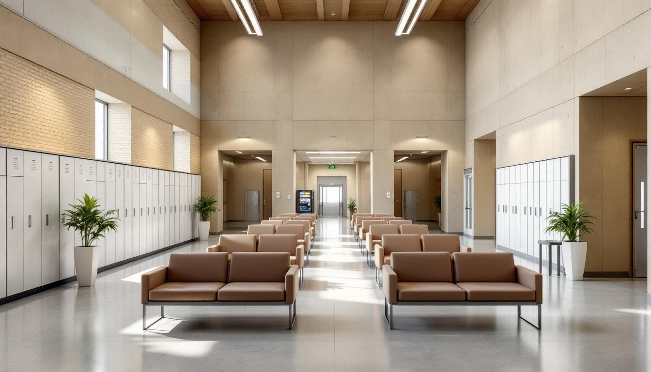 Visitation area at Bolduc Correctional Facility