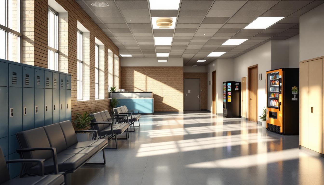 Visitation facilities and waiting area at Maui Community Correctional Center