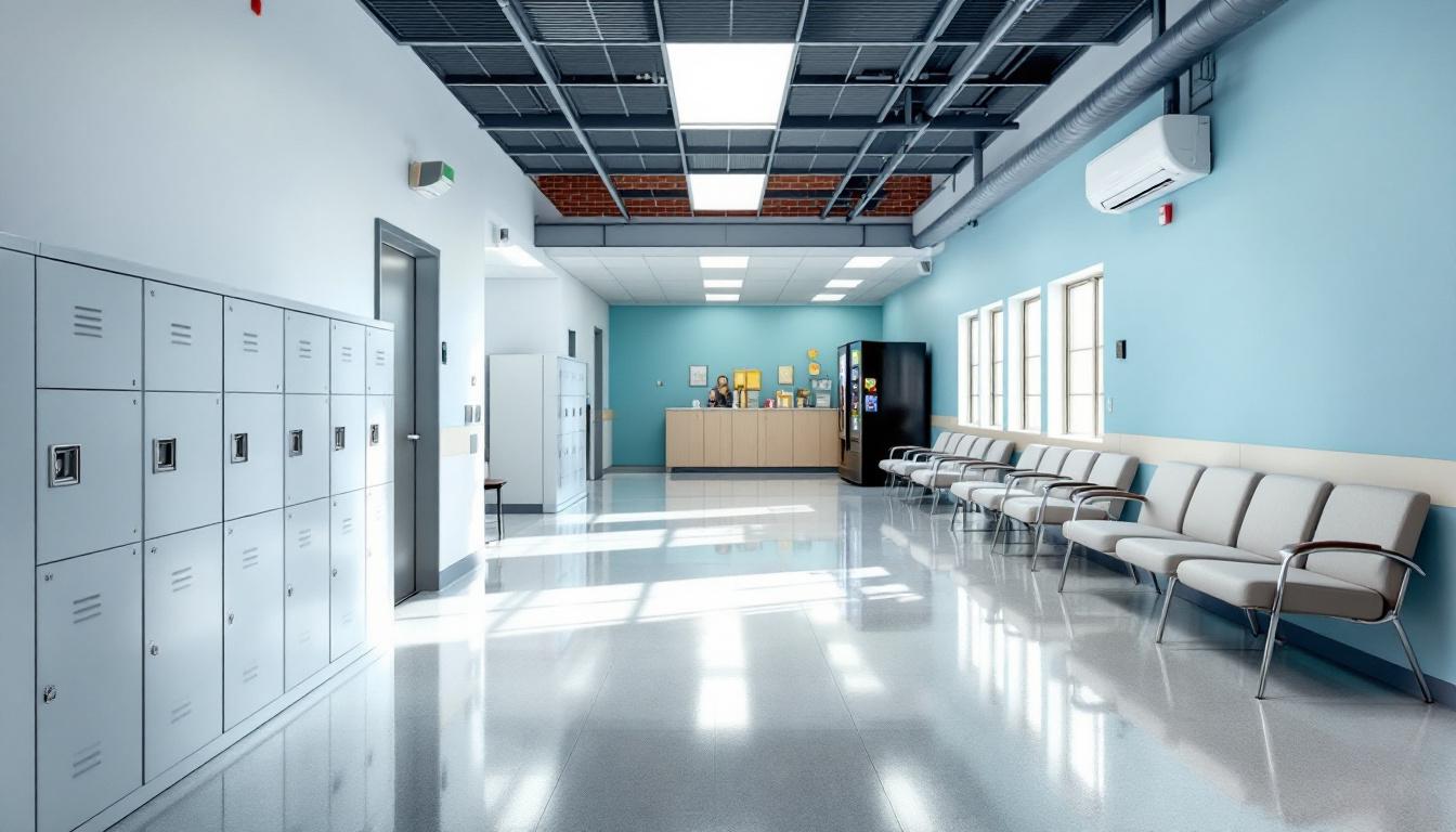 Visitation area at FDC Honolulu