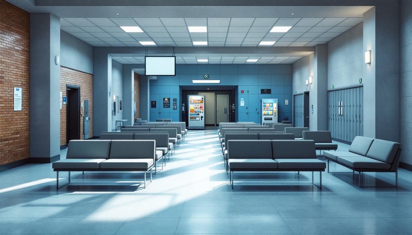 Visitation area at SCI Waymart
