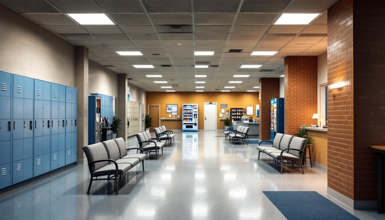 Visitation facilities and waiting area at SCI Benner Township