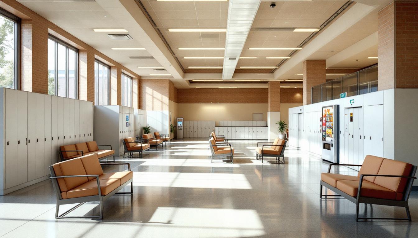 Visitation facilities and waiting area at SCI Benner Township