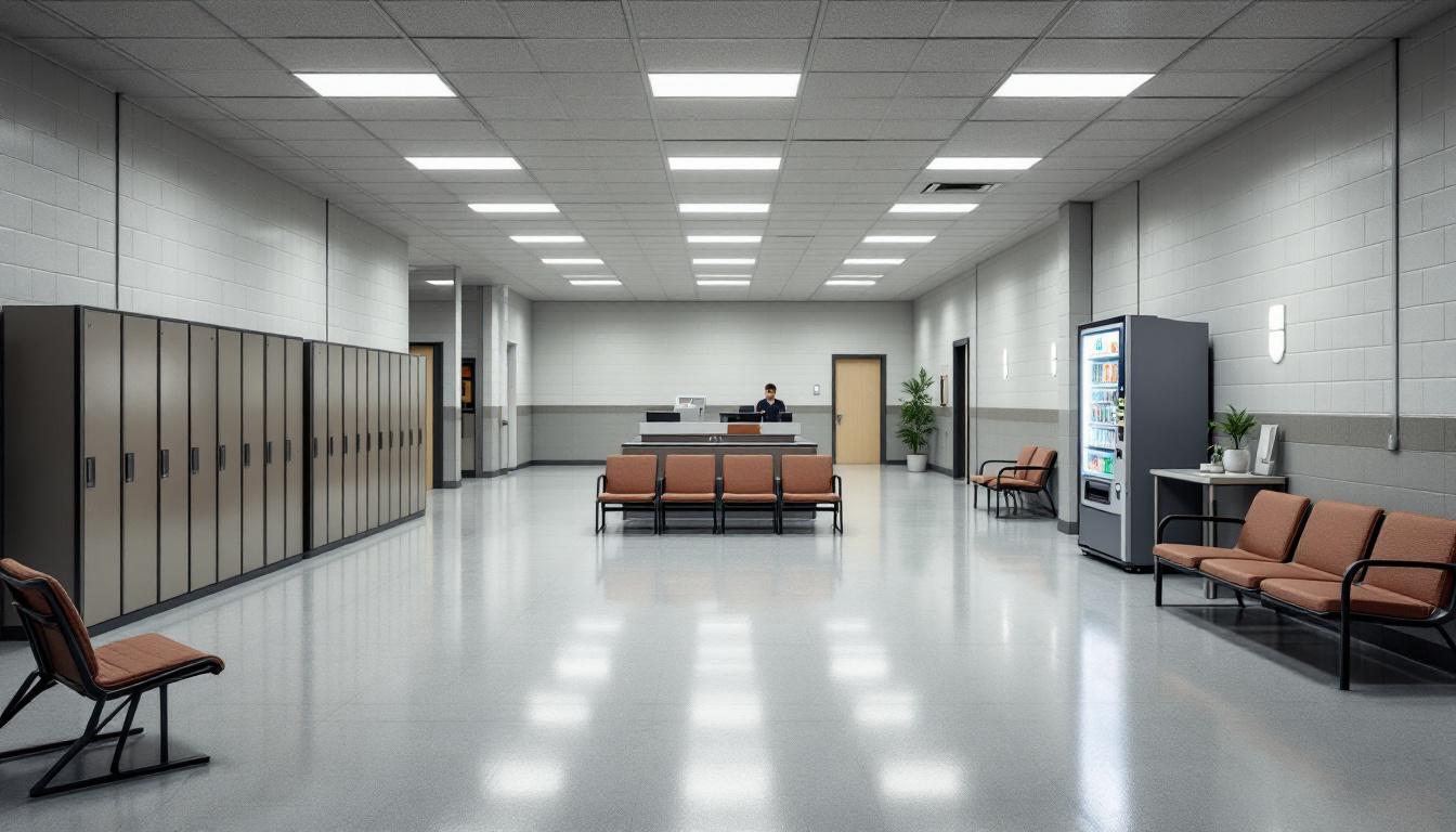 Visitation area at State Correctional Institution