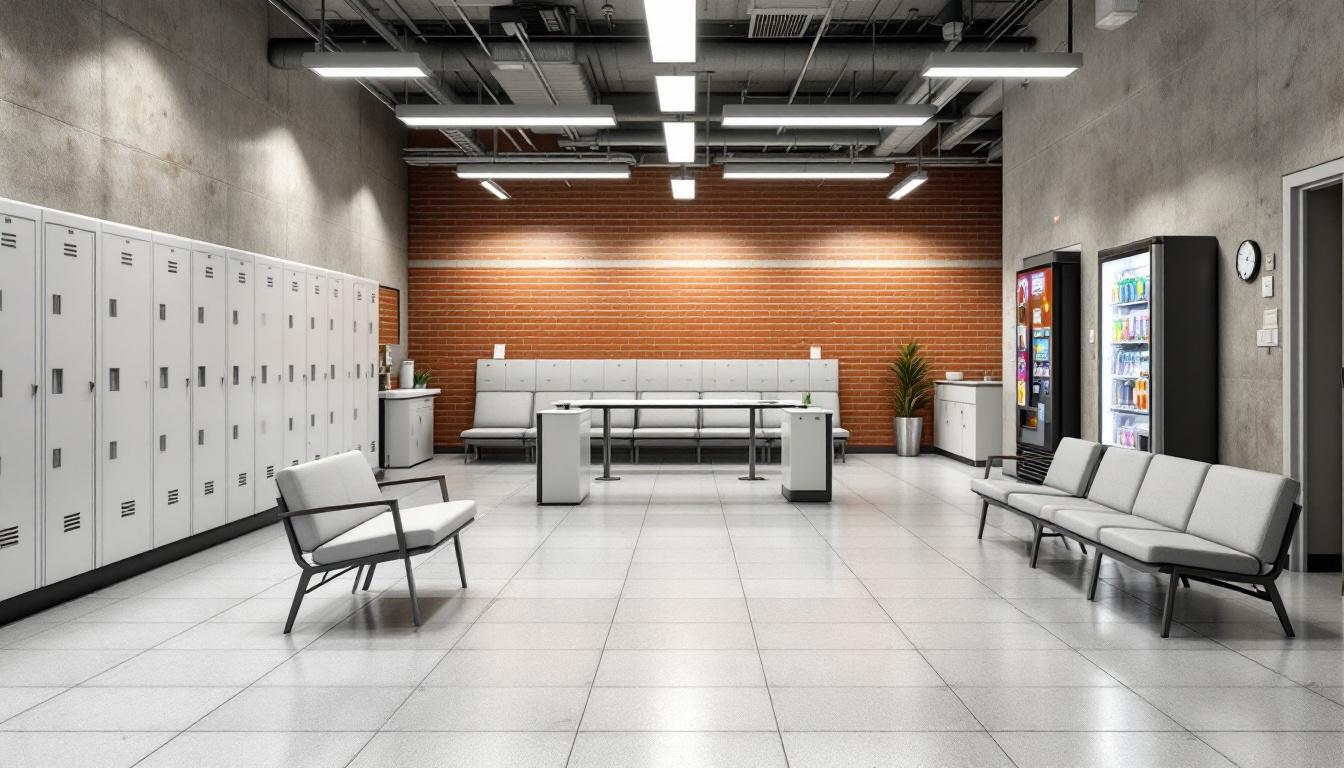 Visitation area at Quehanna Boot Camp
