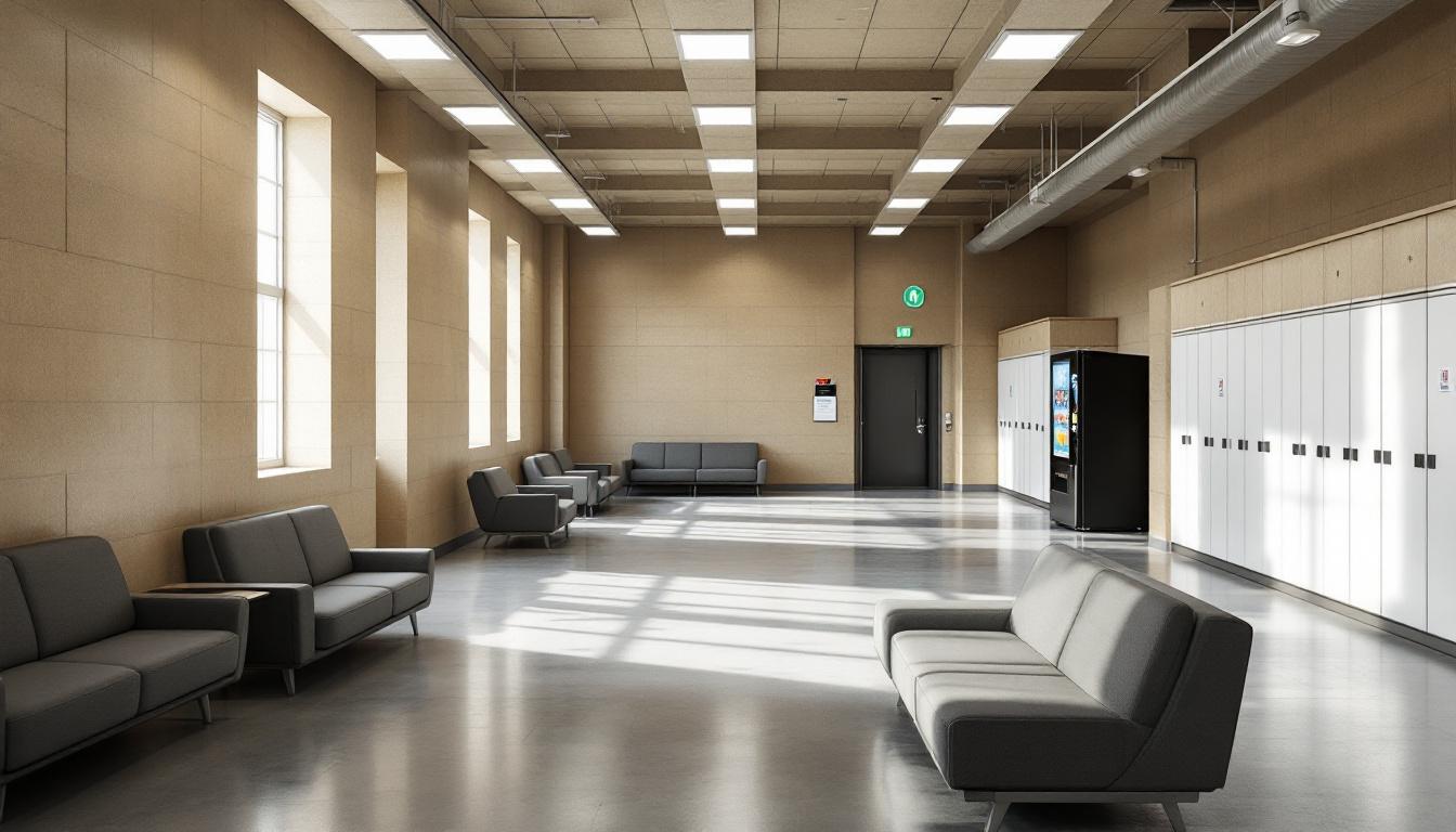 Visitation area at Lehigh County Jail