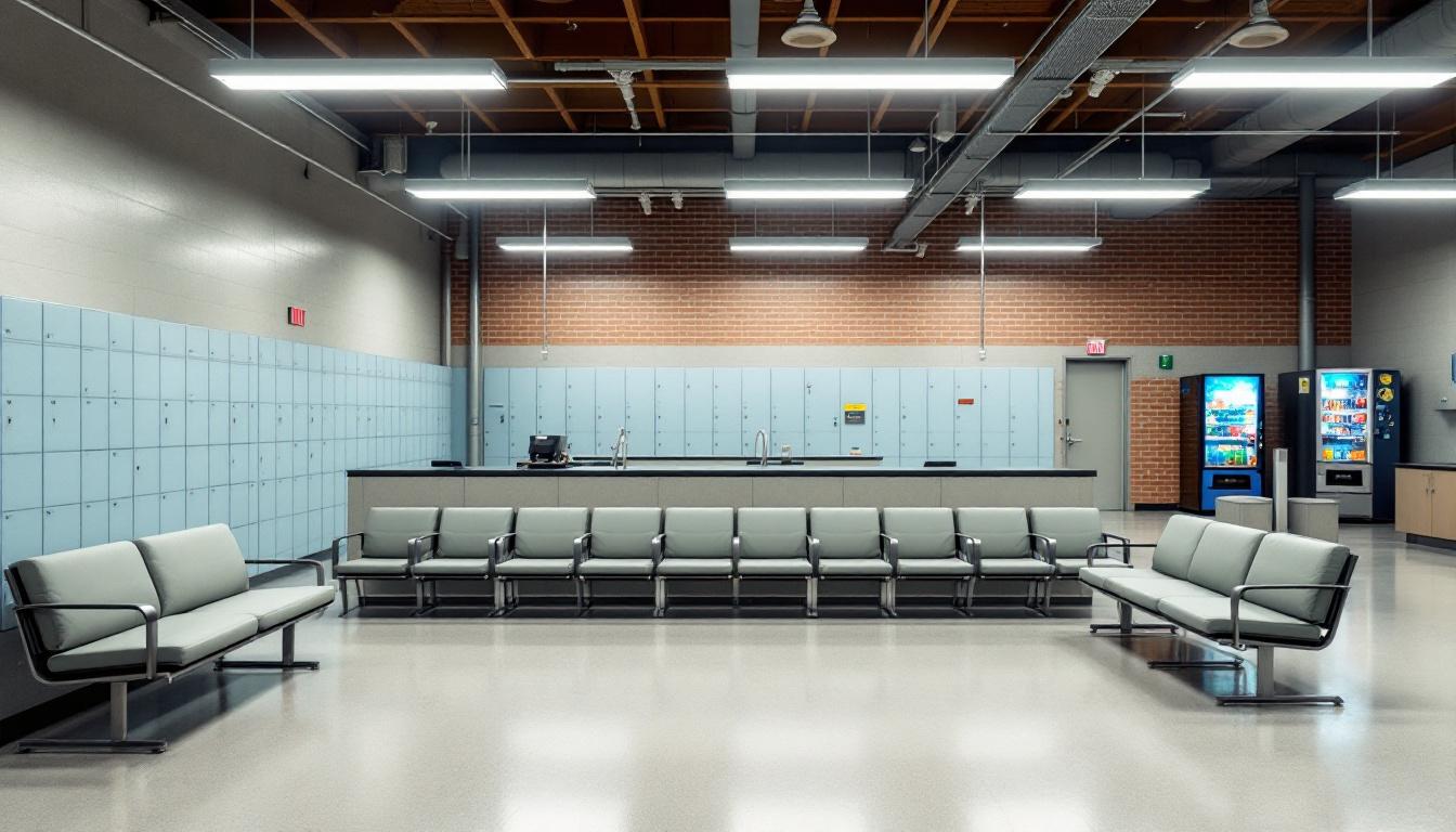 Visitation area at Pennsylvania Department of Corrections