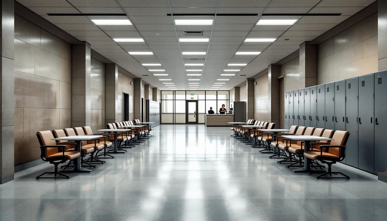 Visitation area at Monroe County Correctional