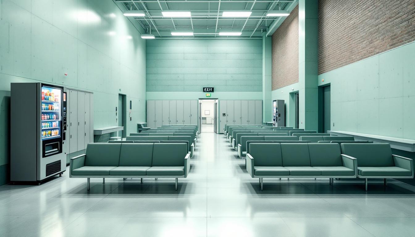 Visitation area at Armstrong County Jail