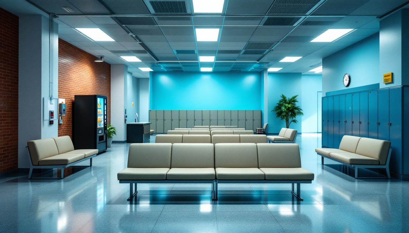 Visitation facilities and waiting area at NYSDOC Wallkill Correctional Facility