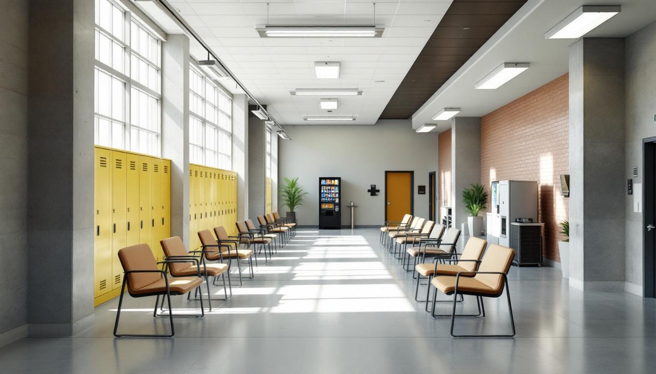 Visitation area at Groveland Correctional Facility