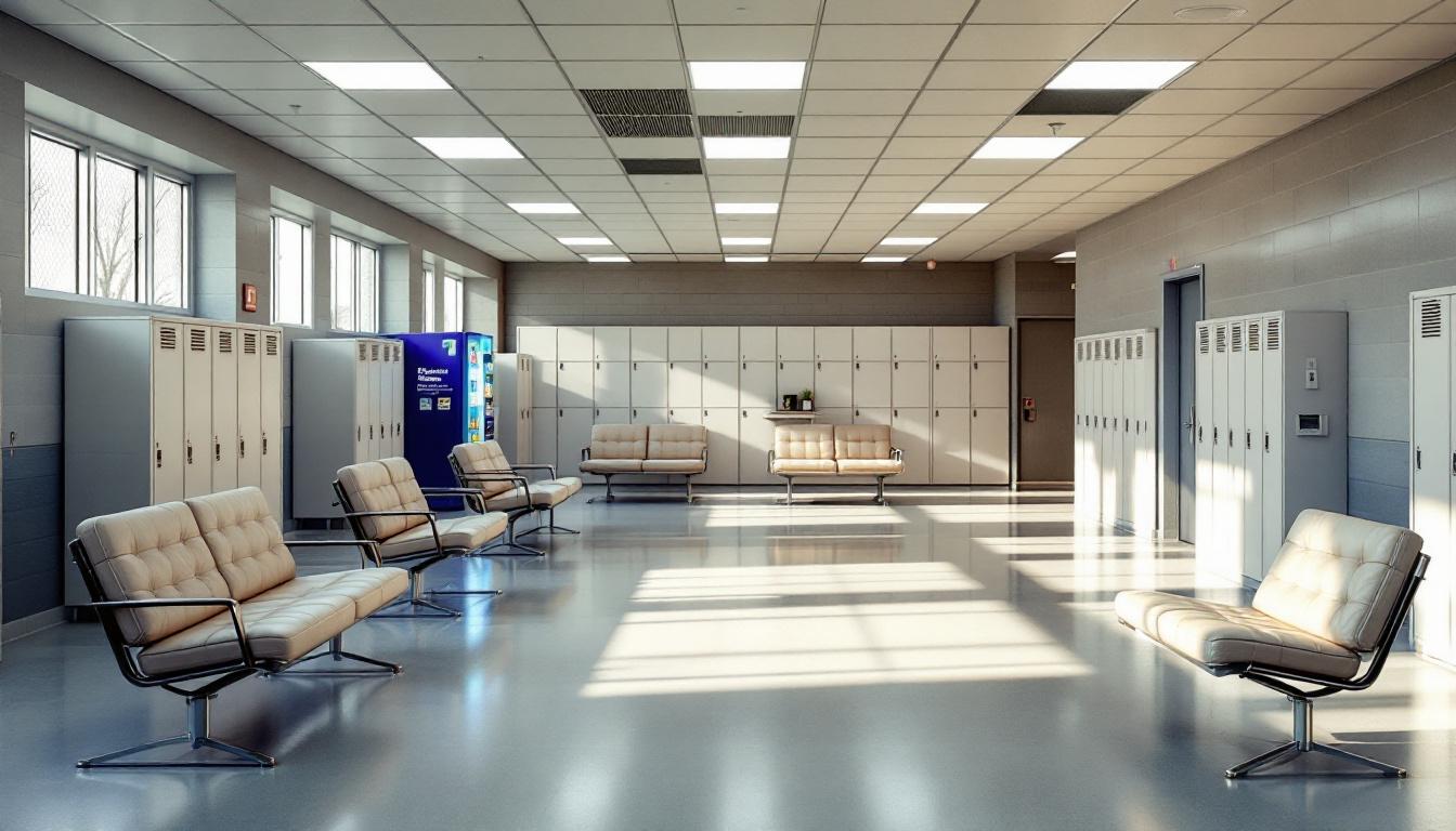 Visitation area at Fishkill Correctional Facility
