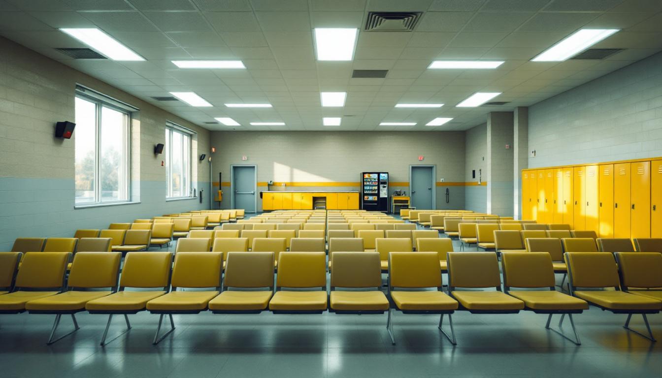 Visitation area at Taconic Correctional Facility
