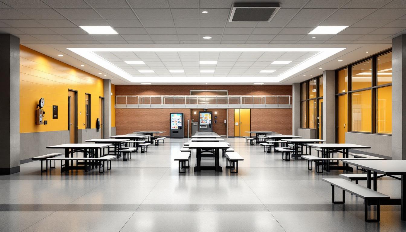 Visitation facilities and waiting area at Green Haven Correctional Facility