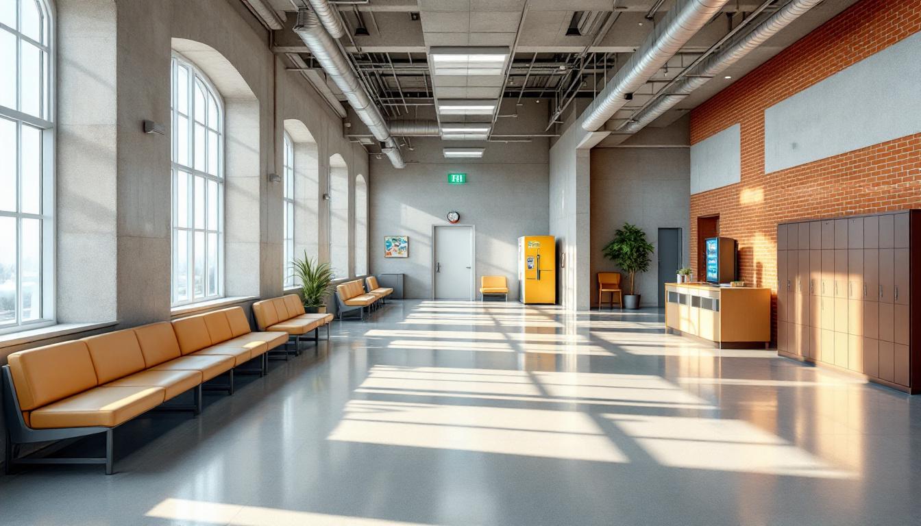 Visitation facilities and waiting area at Dutchess County Jail