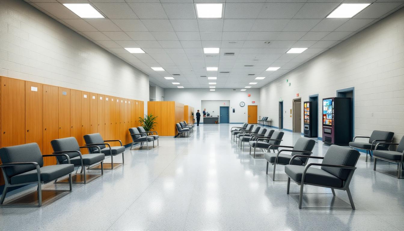 Visitation area at Stephen David Entertainment Inc
