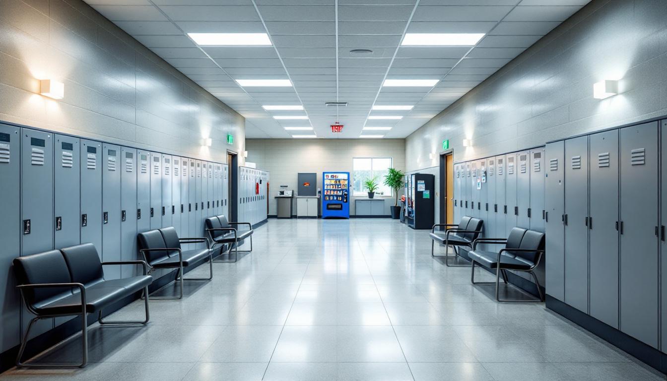 Visitation area at Niagara County Jail
