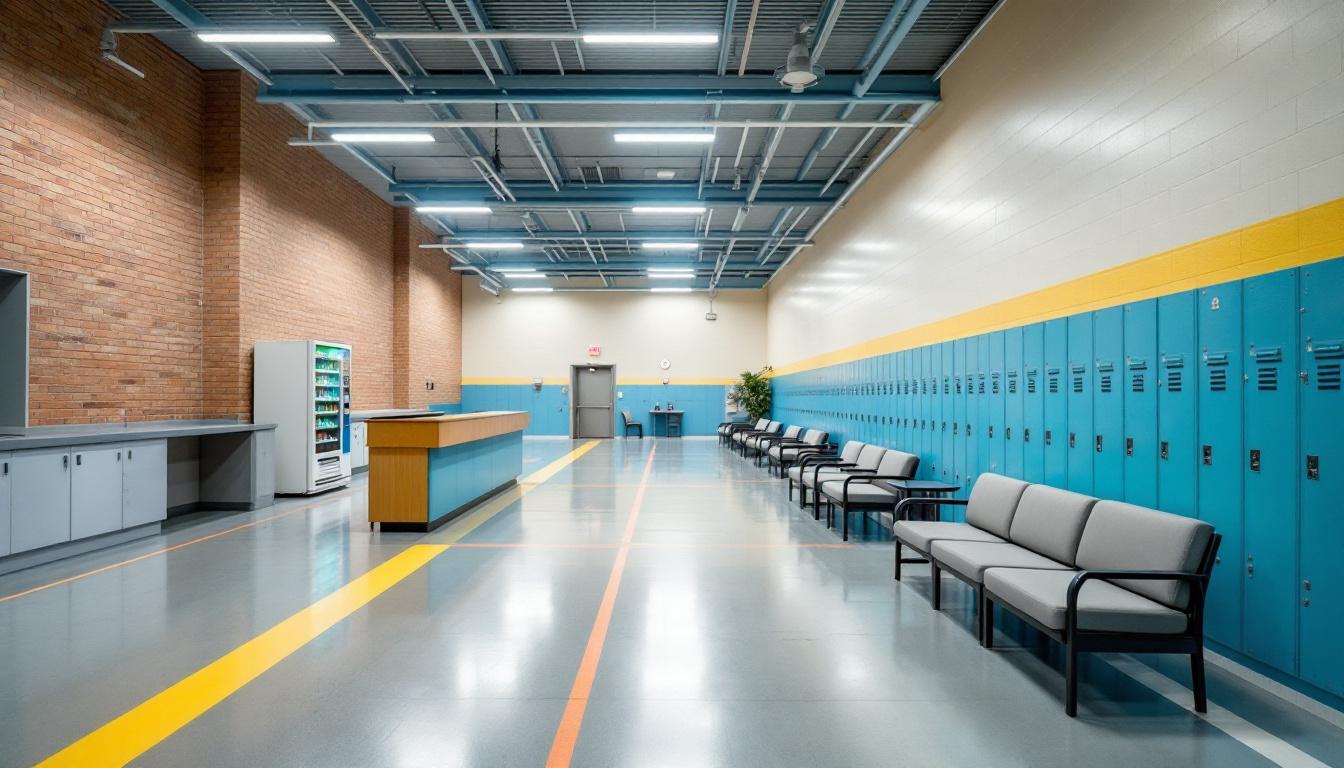 Visitation area at Southern Correctional Institution