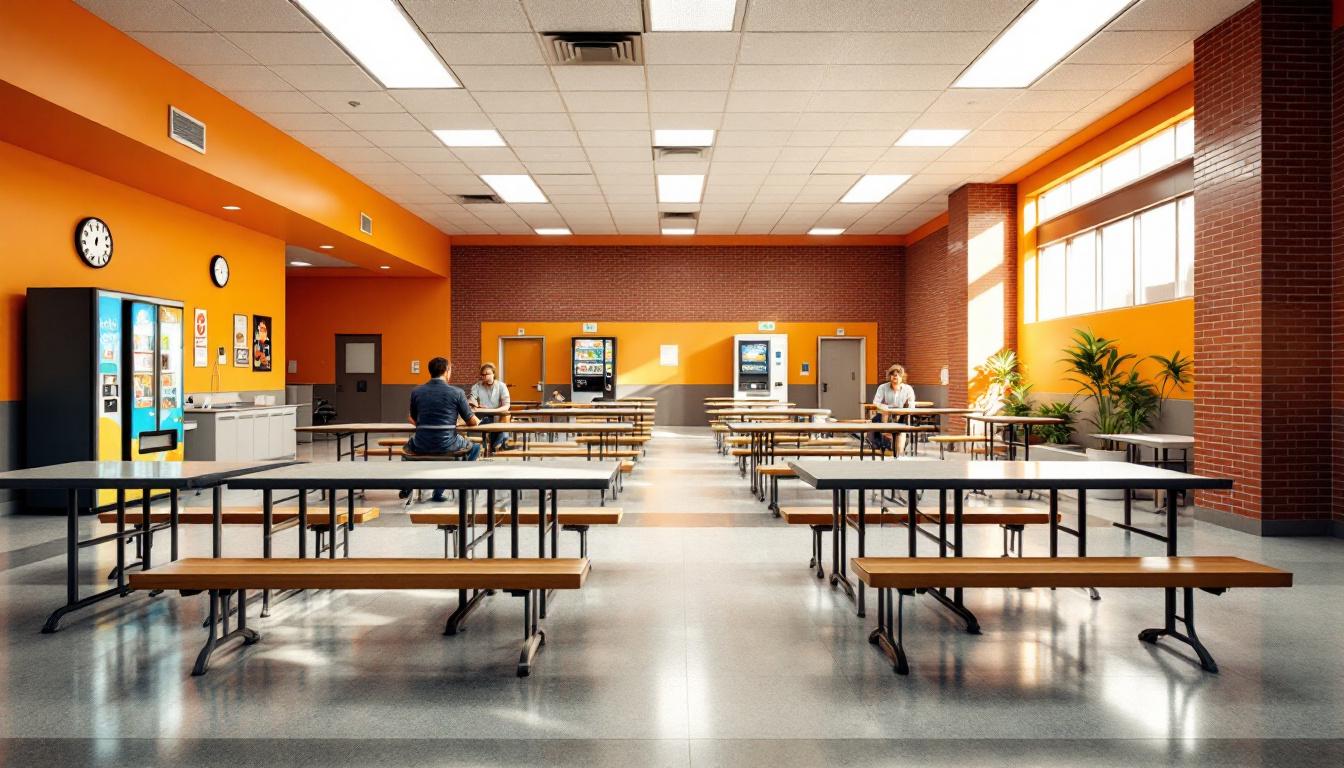 Visitation area at Greene Correctional Institution