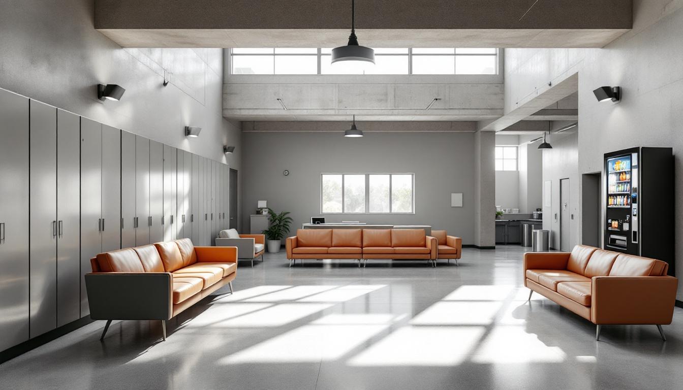 Visitation facilities and waiting area at Madison County Sheriff Department