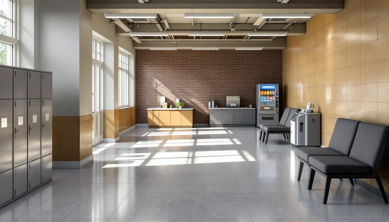 Visitation area at Richmond County District Attorney