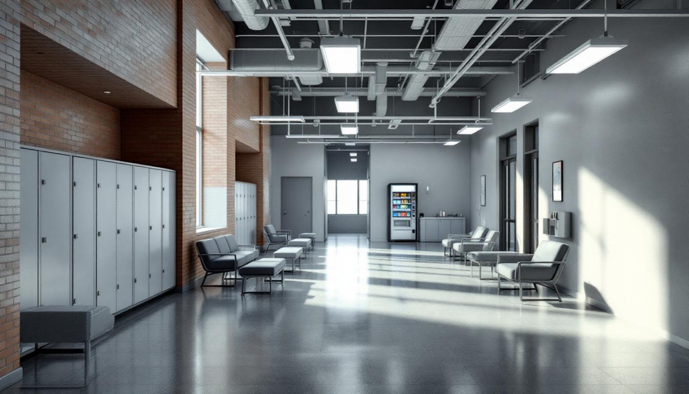 Visitation area at Cherokee County Sheriff's Department