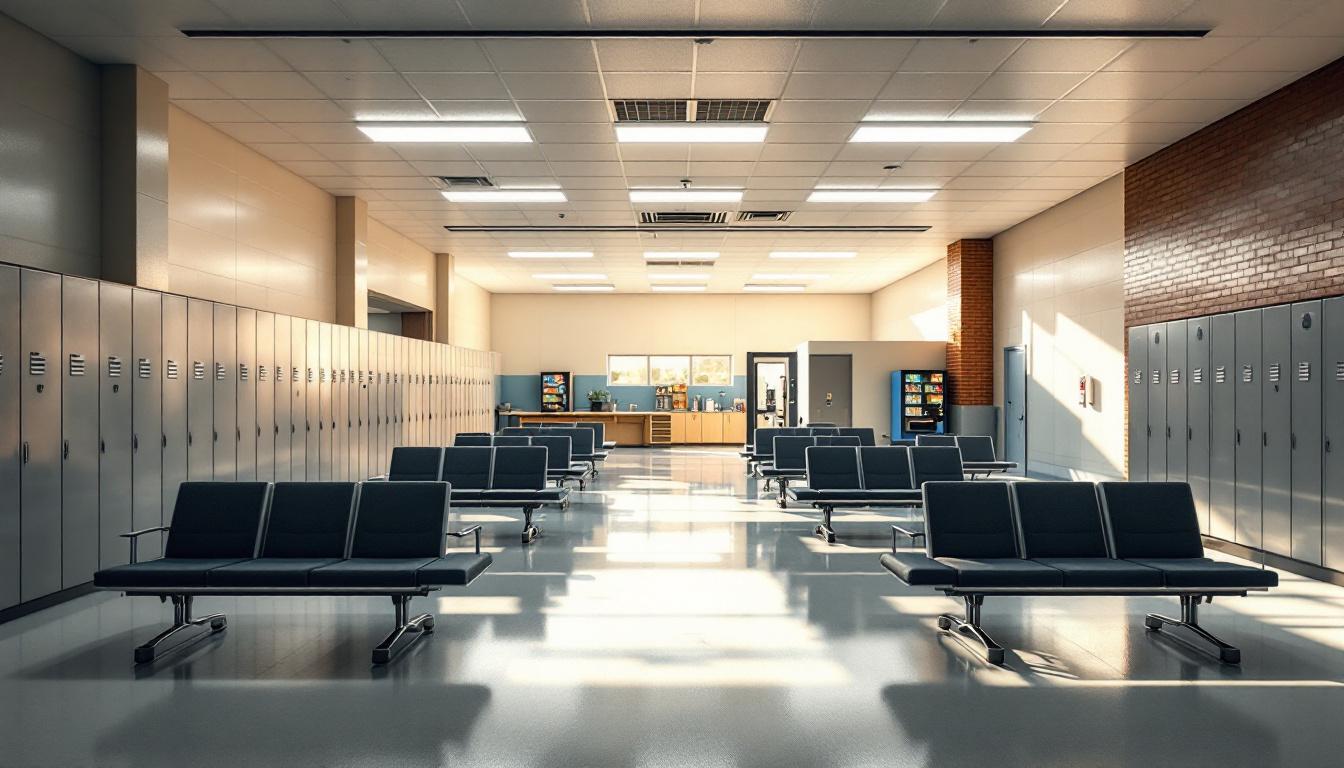 Visitation area at Glen Helen Rehabilitation Center