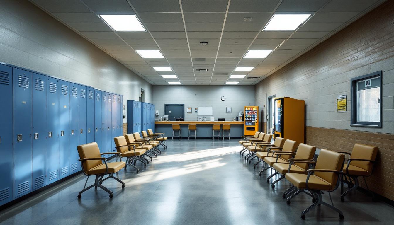 Visitation area at Richard J. Donovan Correctional Facility