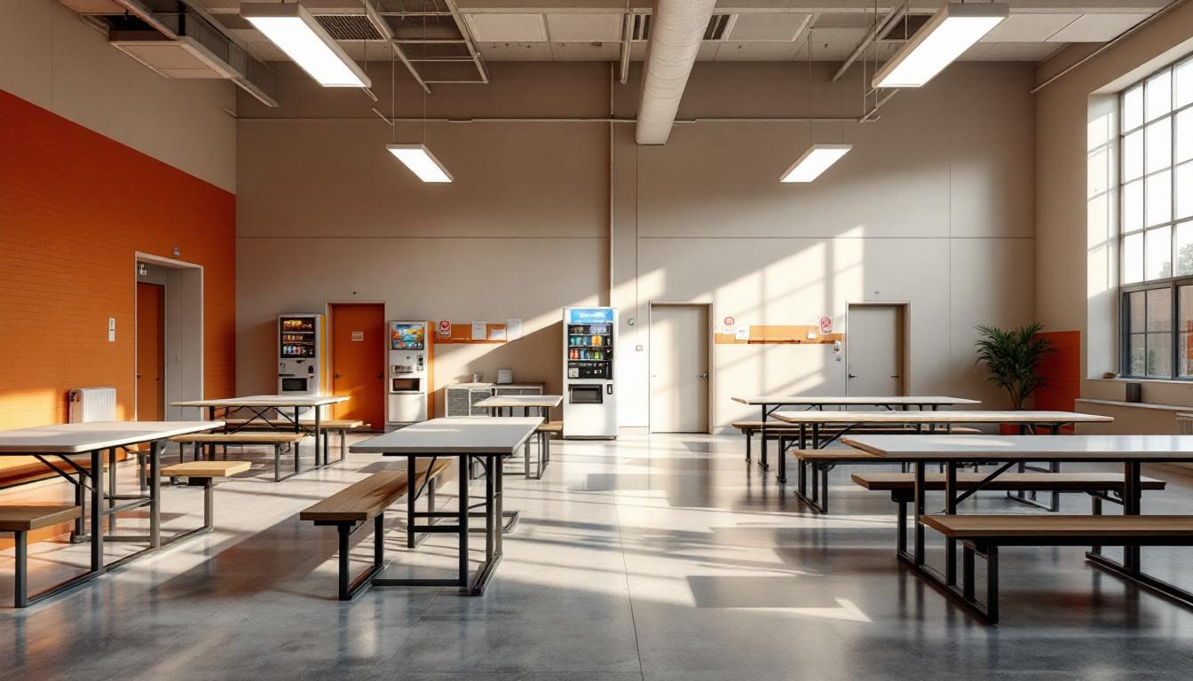 Visitation facilities and waiting area at California Correctional Institution