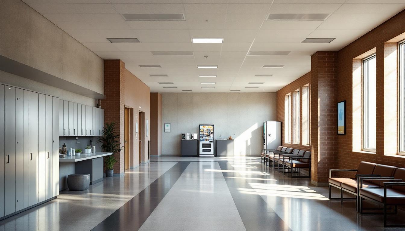 Visitation facilities and waiting area at Century Regional Detention Facility