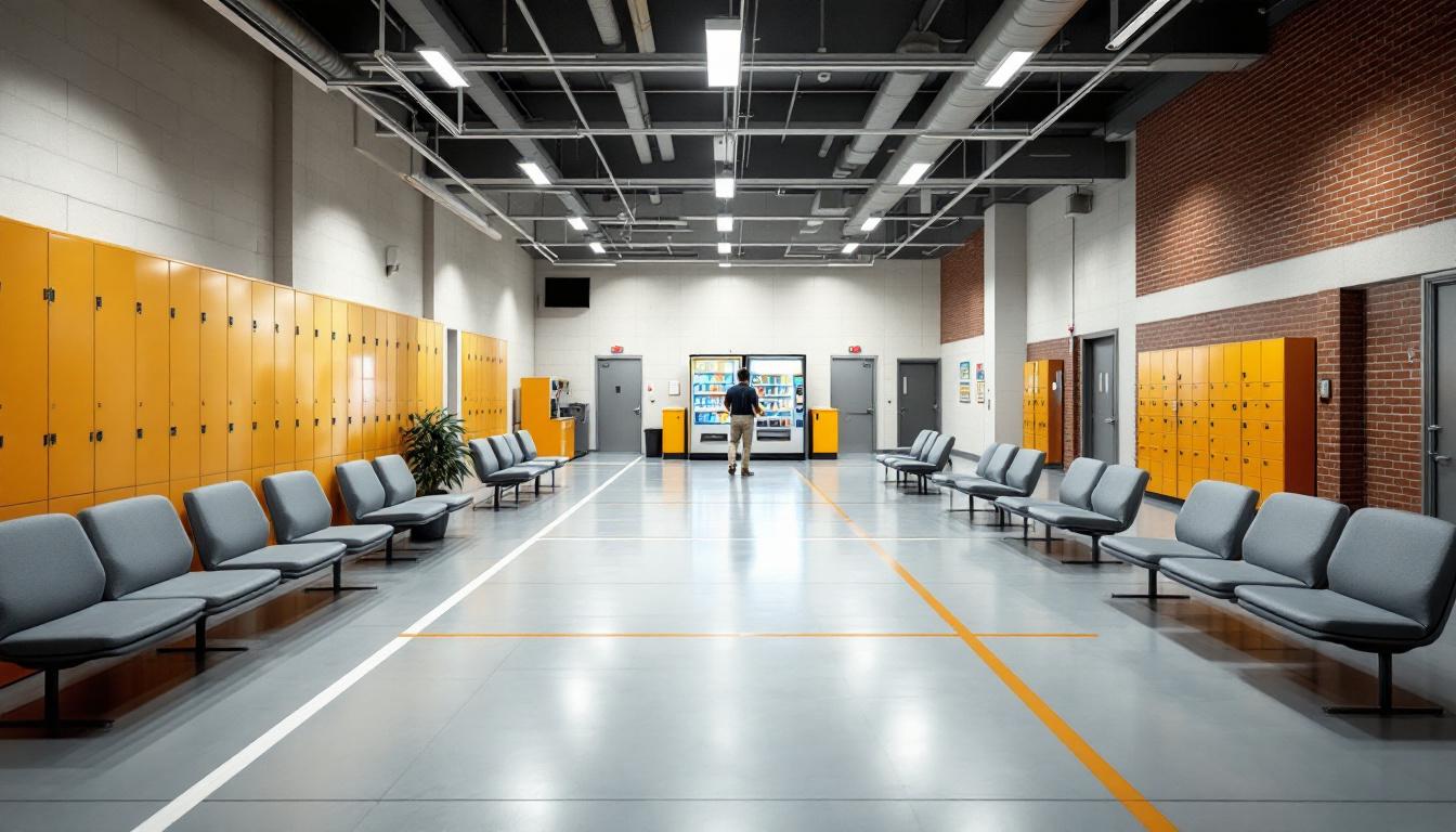Visitation area at California Institution for Women (CIW)
