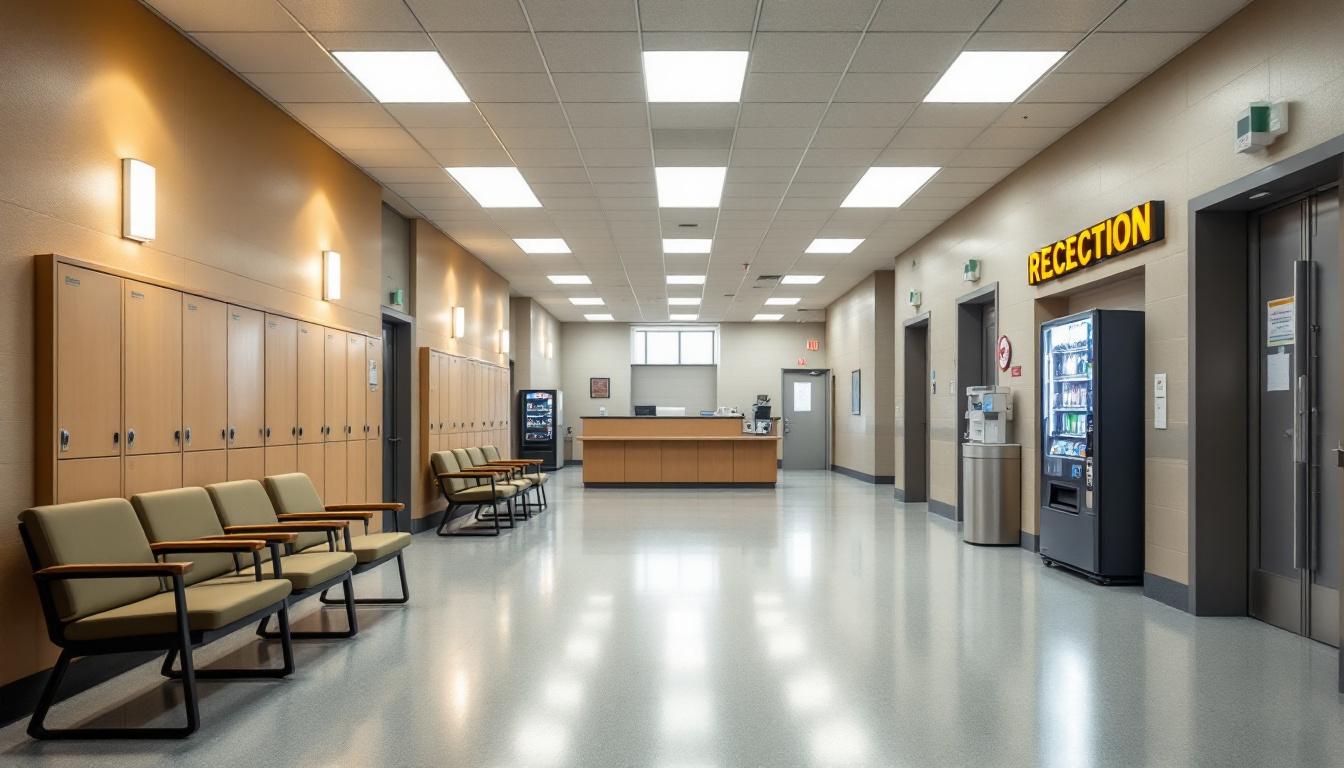 Visitation area at Health and Rehabilitation Center