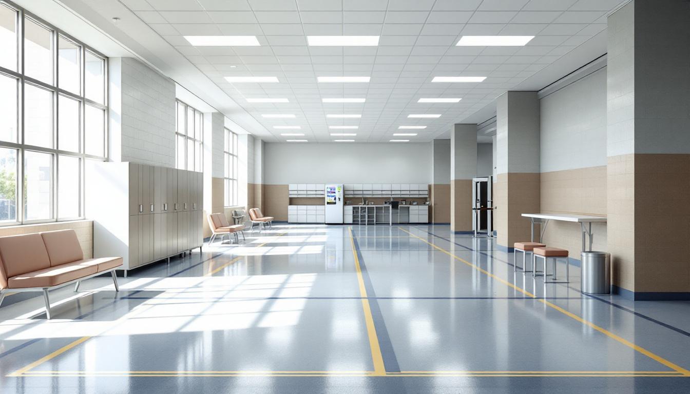 Visitation area at Imperial County Jail