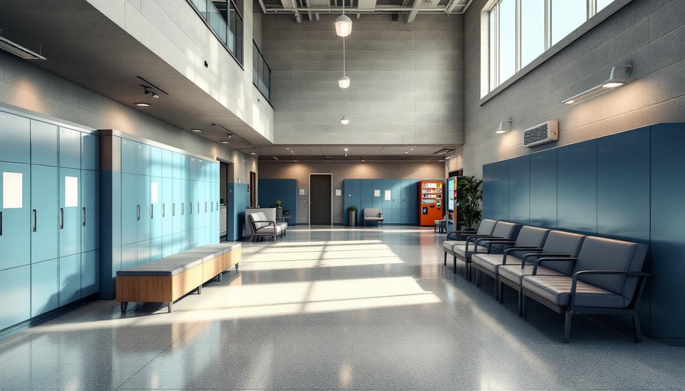 Visitation facilities and waiting area at Community Foundation of Mendocino County