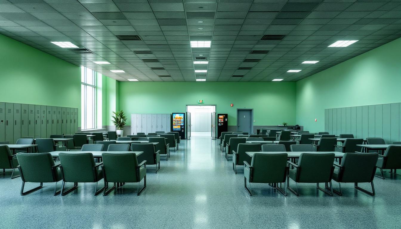 Visitation area at Male Community Reentry Program (Mcrp)