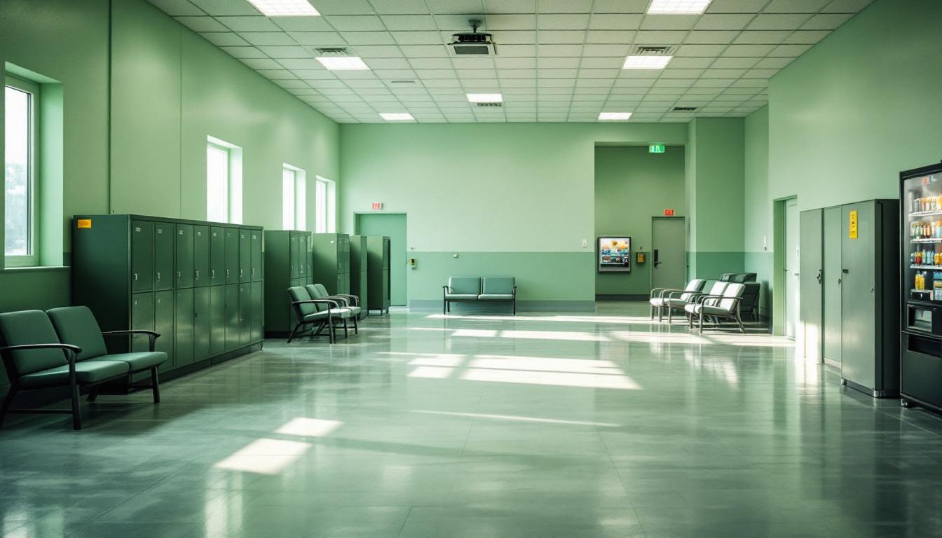 Visitation facilities and waiting area at Central California Women's Facility