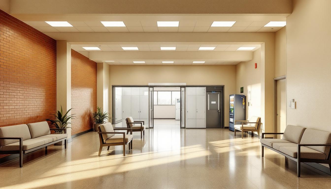 Visitation area at TDCJ L.V. Hightower Unit