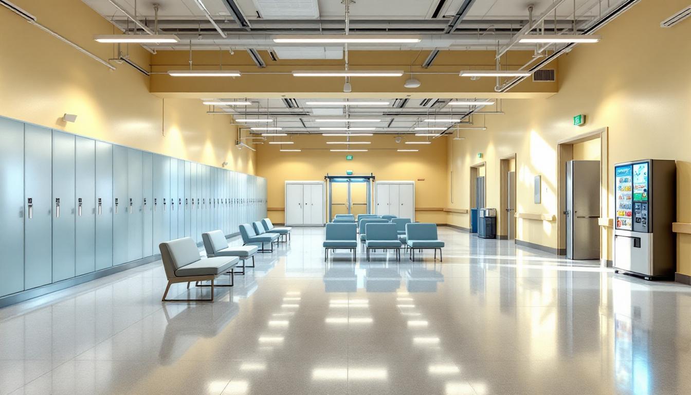 Visitation area at Van Zandt County Justice Center