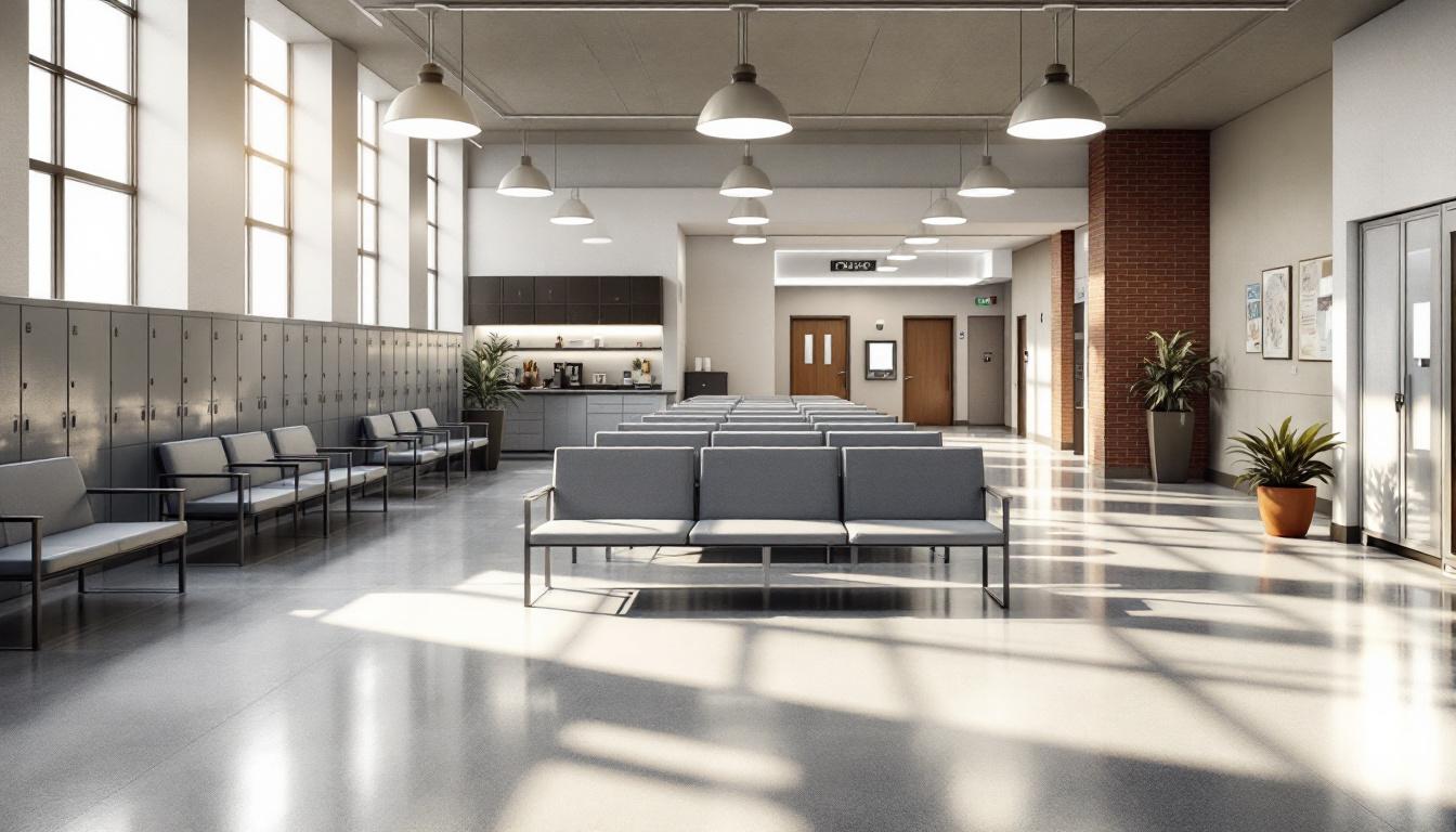 Visitation area at Hutchins State Jail