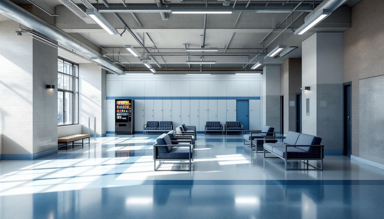 Visitation area at Limestone County Detention Center