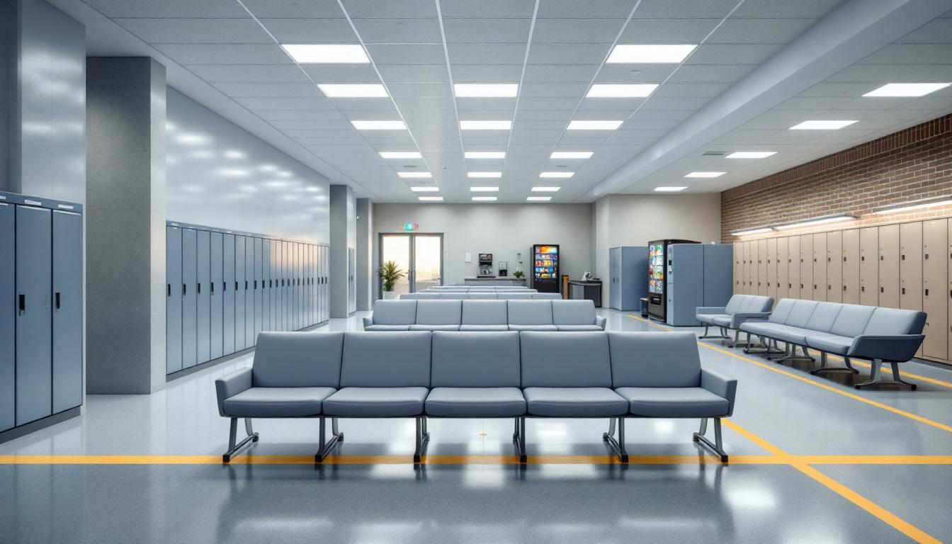 Visitation area at Beto for Texas HQ