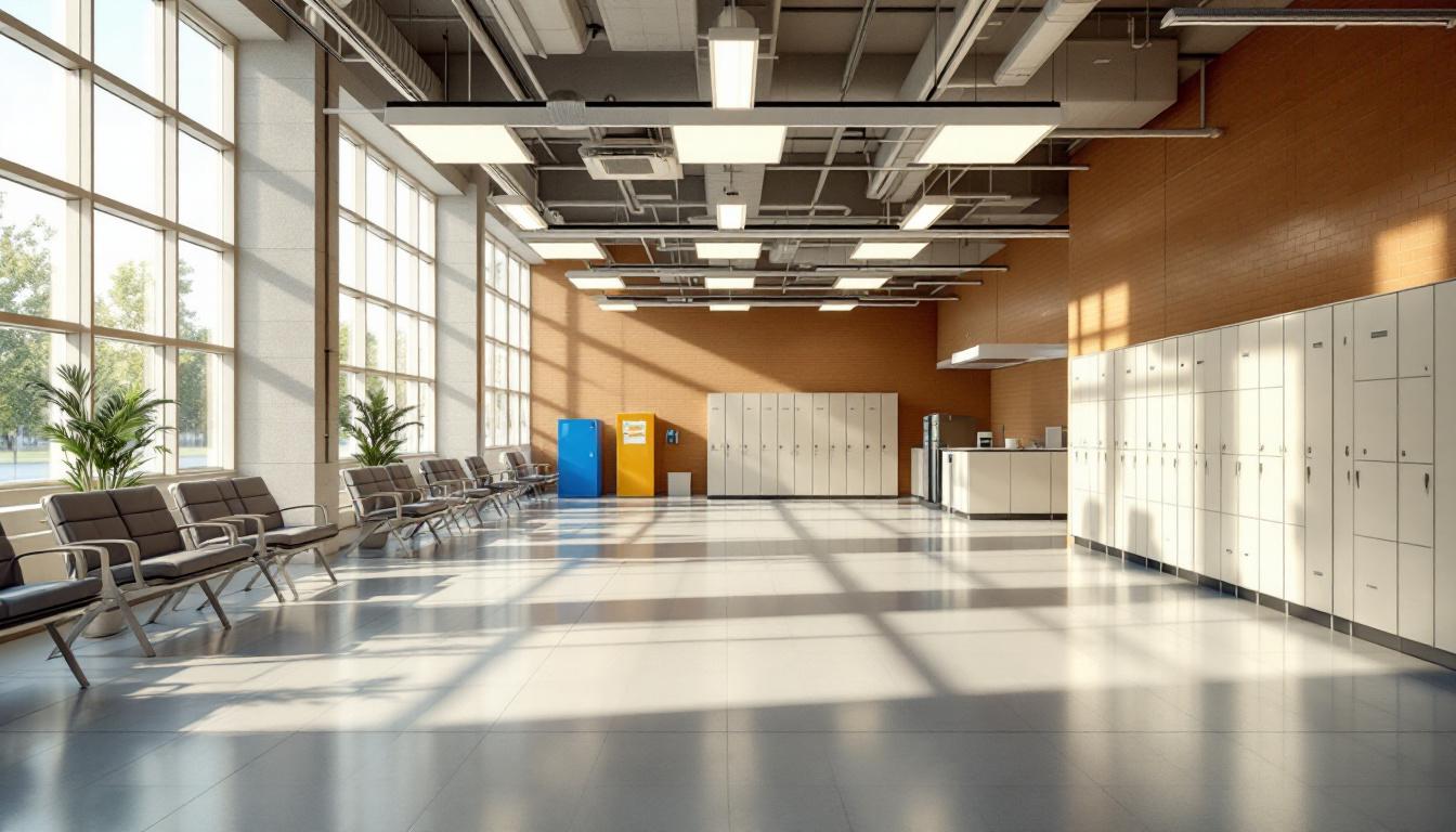 Visitation area at Travis State Jail