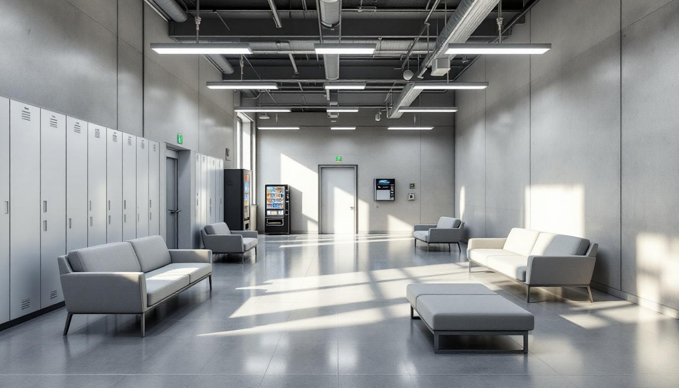 Visitation area at Smith County Jail