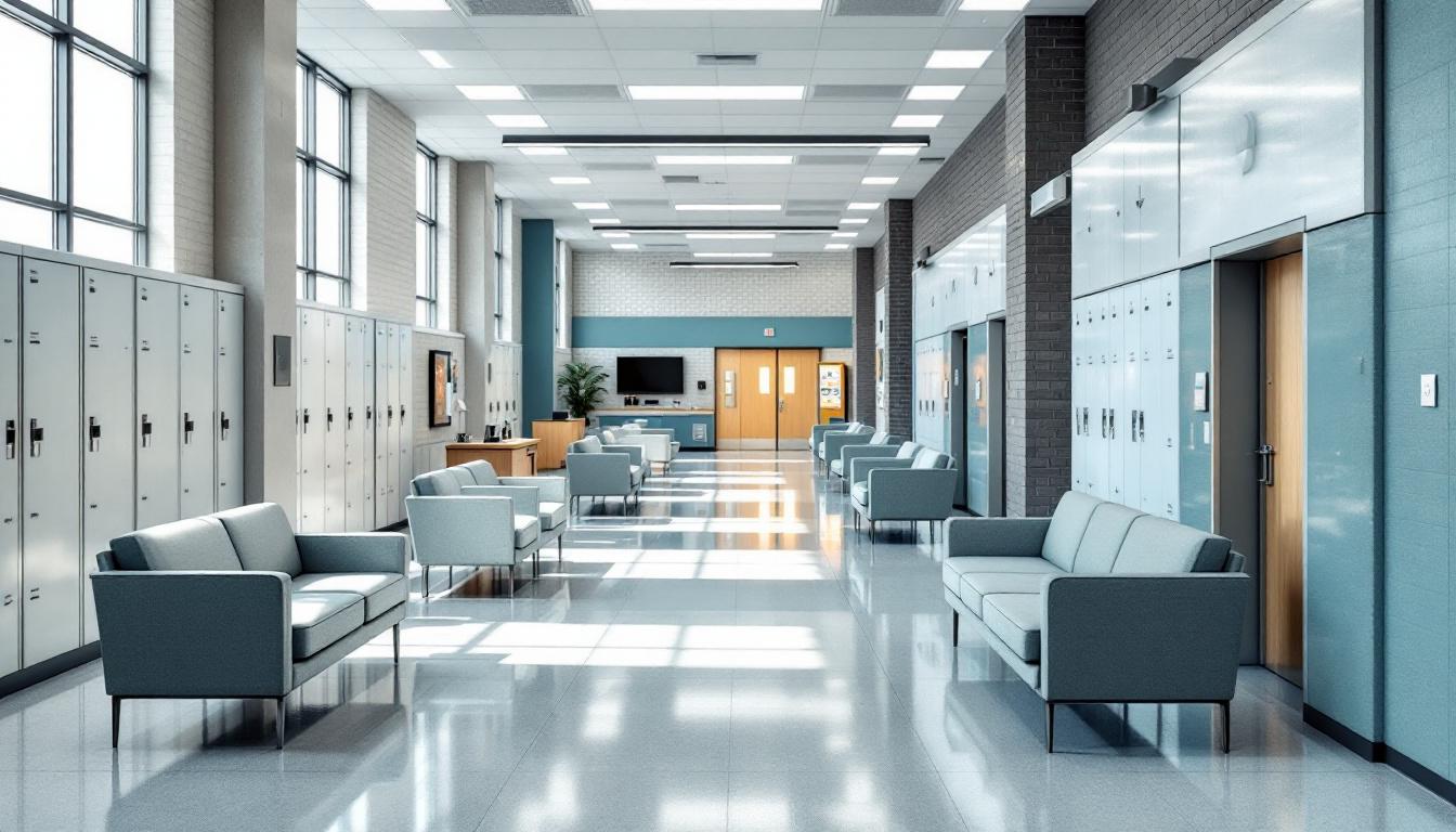 Visitation area at Jones County Sheriff's Office