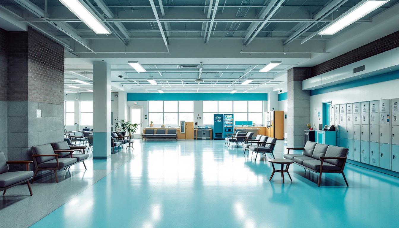 Visitation area at J. W. Hamilton Unit