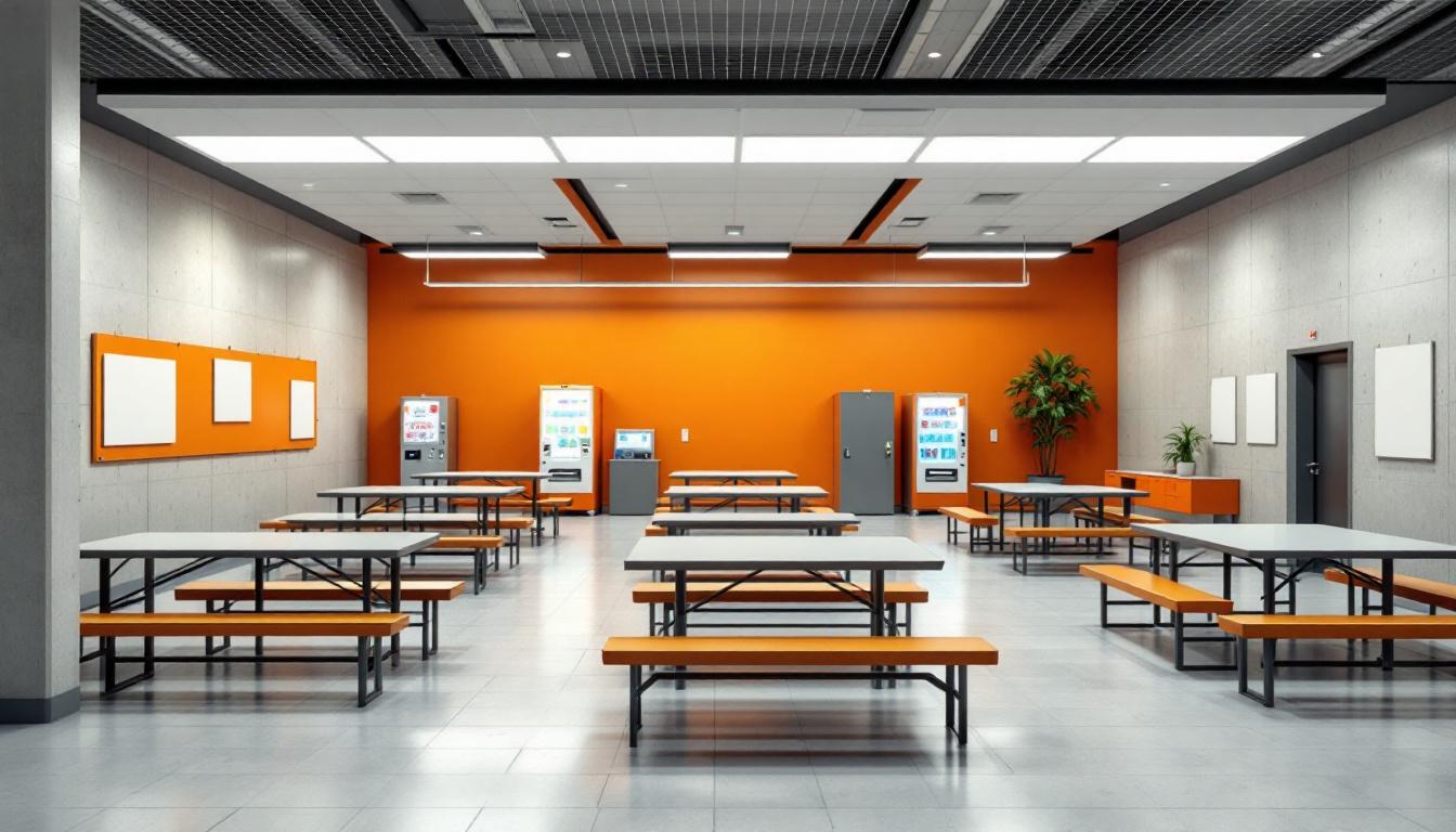 Visitation area at San Saba Transfer Facility