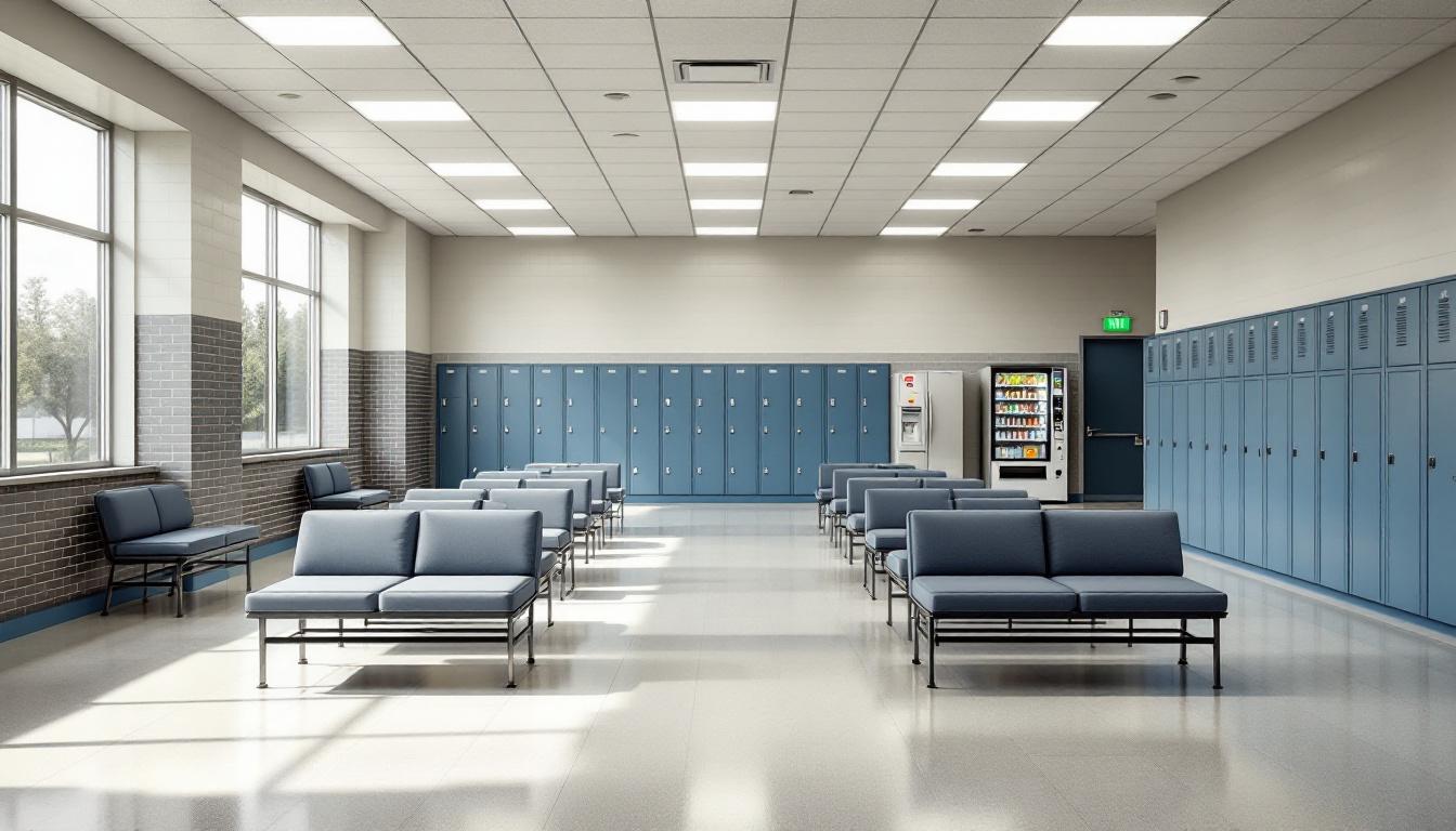 Visitation area at Aransas County Detention Center