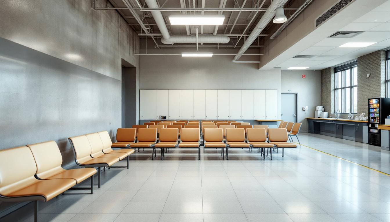 Visitation area at Wheeler County Sheriff's Office