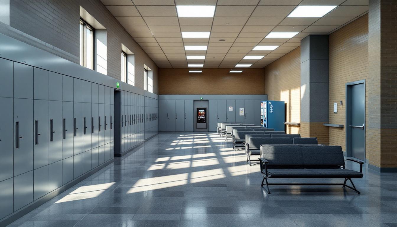 Visitation area at Luther Unit