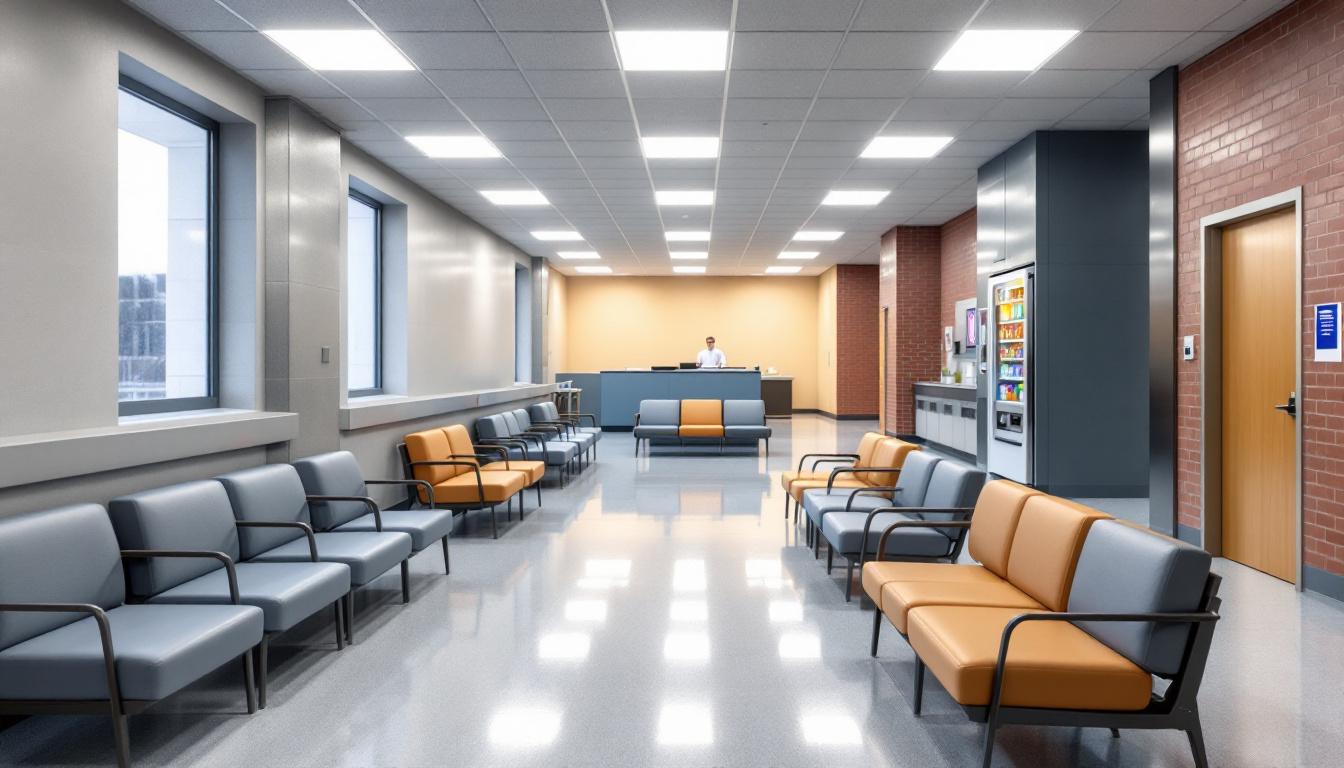 Visitation area at Hardin County Sheriff’s Office